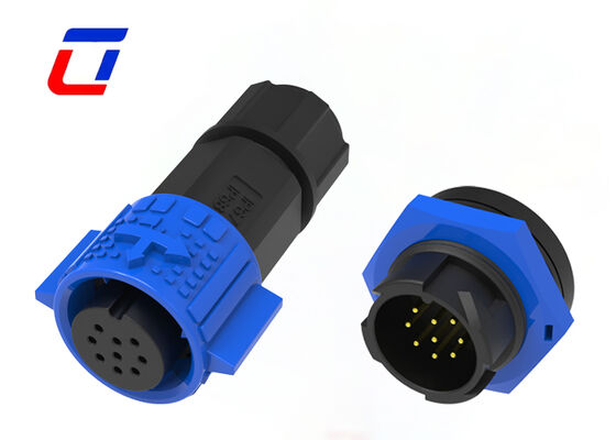 300V M19 9 Pin Conectores Impermeáveis Automóveis Conector de dados impermeável de boa qualidade