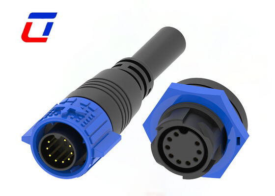 300V M19 9 Pin Conectores Impermeáveis Automóveis Conector de dados impermeável de boa qualidade
