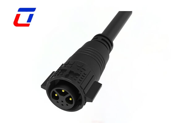 M19 3+4 pinos à prova d'água conectores de fio 15A+5A 300V IP67 conector fêmea masculino multipin