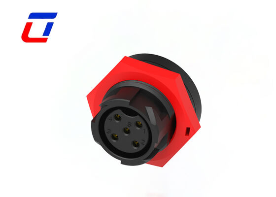 Conector de cabo à prova d'água 20A 5 pin Power M19 Industrial Conector de fechadura por empurrão masculino-feminino