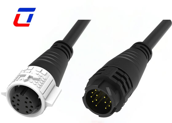 M19 14 Pin Conector de dados à prova d'água 300V ODM Quick Lock CE Obtenha Conector Masculino Feminino