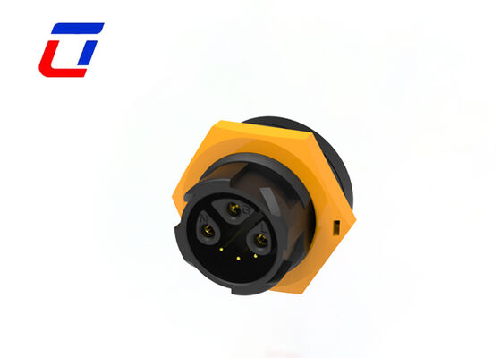 Conector de Tomada de Pino M19 3+3 15+5A Conectores Multipino com Trava por Pressão à Prova d'Água