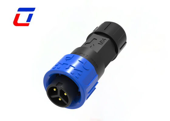 10A M16 3 pin Power Connector Impermeável 300V Conectores circulares de fio para fio