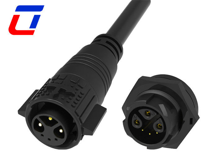 Cable masculino Female 6 pin Multi Pin Conectores de painel à prova d'água Monte M19 IP67