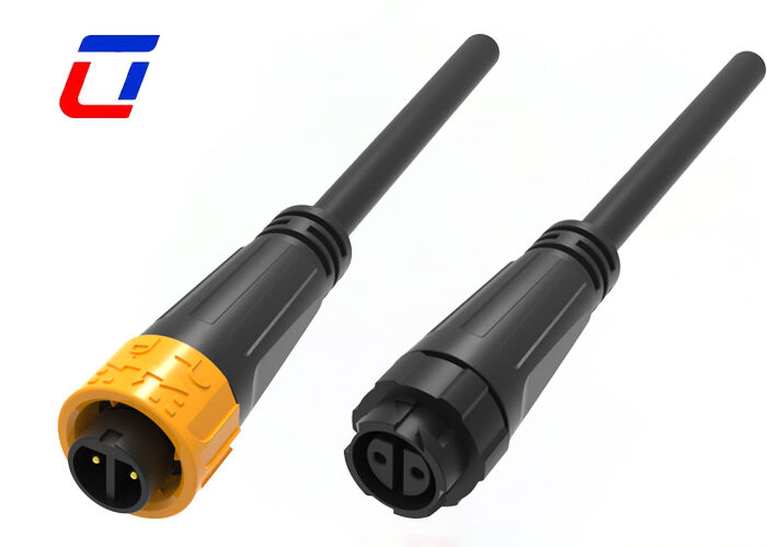 M16 Conector circular à prova d'água 300V 2 pines Conectores de cabo de homem para mulher