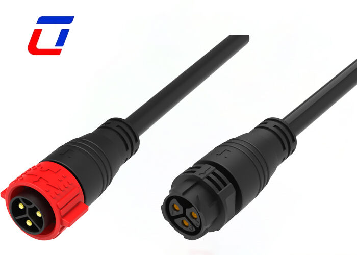 Conector de cabo M25 3 pin 50A Conector rápido masculino-feminino moldado Made in China