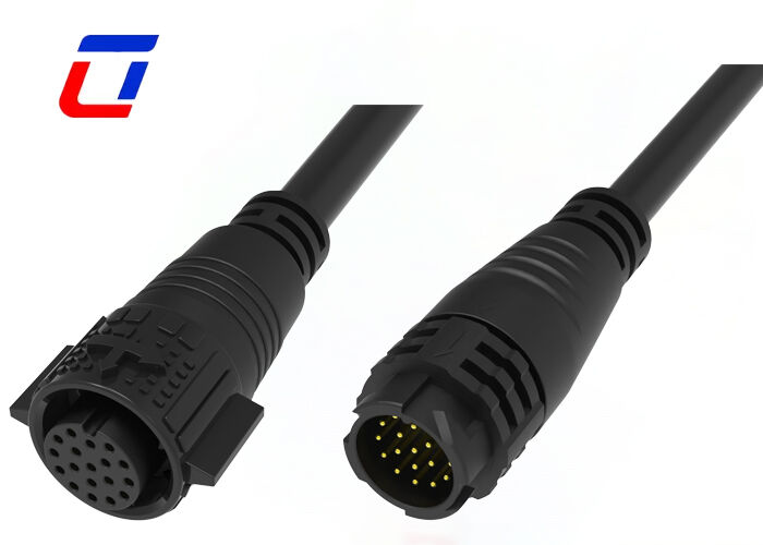 Conectores de fio de ligação rápida à água de baixa tensão de 300 V M19 18 Pin Data Connector