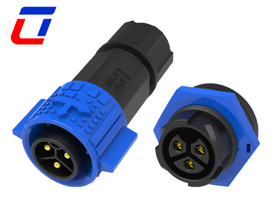 300V 20A LED 3 pin Wire to Board Connector Conectores de fio à prova d'água